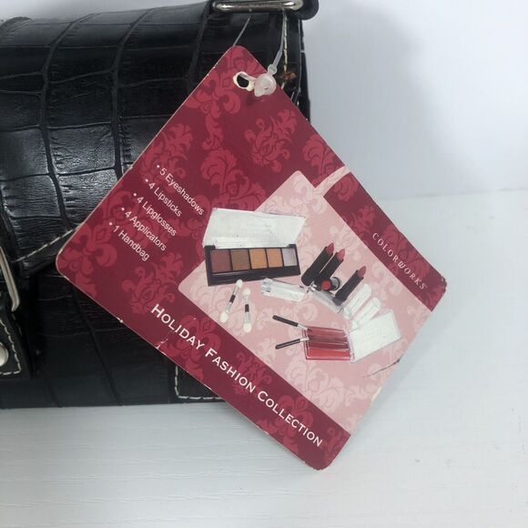 Colorworks 18 piece Holiday Fashion Collection in Black Croc Bag‎ NWT - Picture 3 of 13